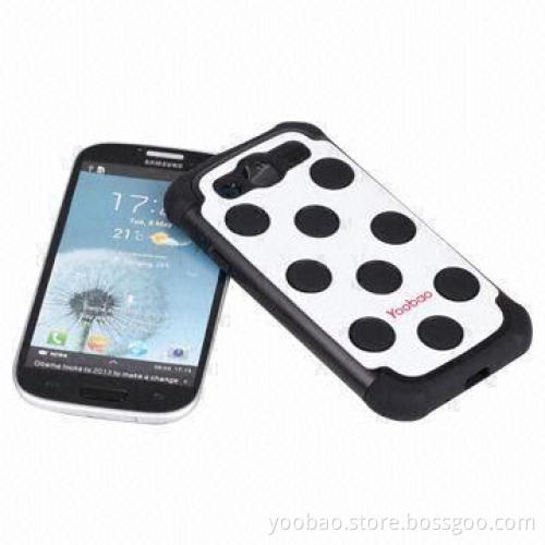 Screen Protector Case for Samsung Galaxy S3 i9300, Made of PC/TPU Material